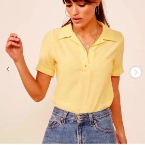 Reformation Eddy Top Yellow Small